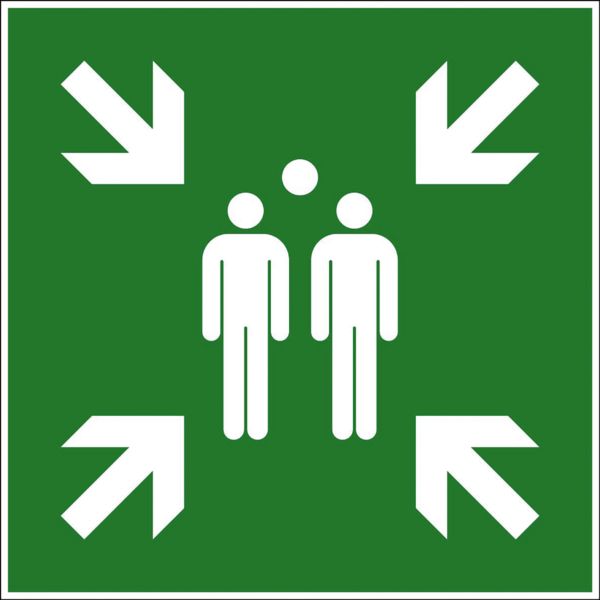 Image du produit : Panneau d'évacuation et de secours