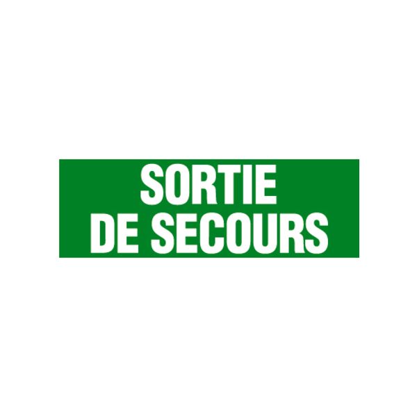 Image du produit : Panneau d'évacuation et de secours